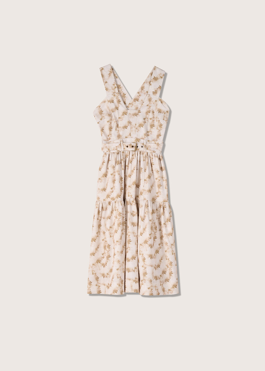 Abito stampato Adolf BEIGE SAFARI Donna , immagine n. 6