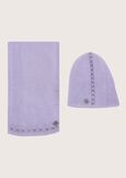 Sitro scarf with pearls and strass VIOLA LILLYBEIGE CREAM Woman image number 4