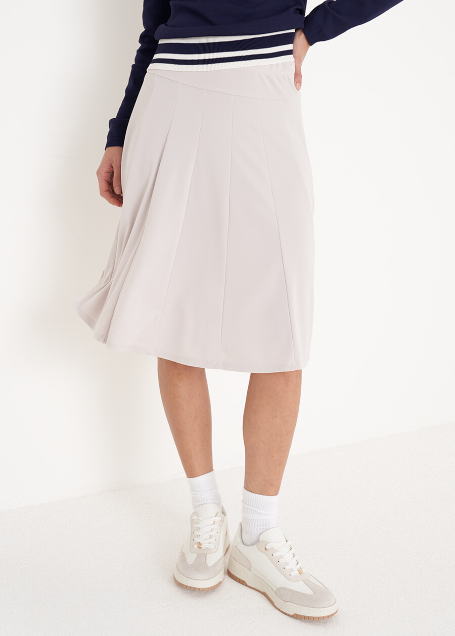 Gildy full skirt GRIGIO GREYBLUE OLTREMARE  Woman , image number 2