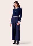 Pantalone Ashely a gamba dritta NERO BLACKBLUE DARK BLUE Donna immagine n. 1