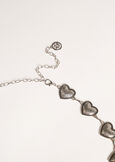 Cintura Clare catena cuori GRIGIO SILVER  Donna immagine n. 3