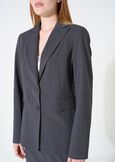 Giacca Gloryas monopetto in lana GRIGIO Donna immagine n. 2