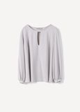 Blusa Shara In Jersey GRIGIO GREYBLUE OLTREMARE  Donna immagine n. 4