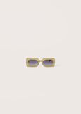 Occhiali da sole rettangolari VERD SERPENTINEBEIGE SABBIA Donna immagine n. 2