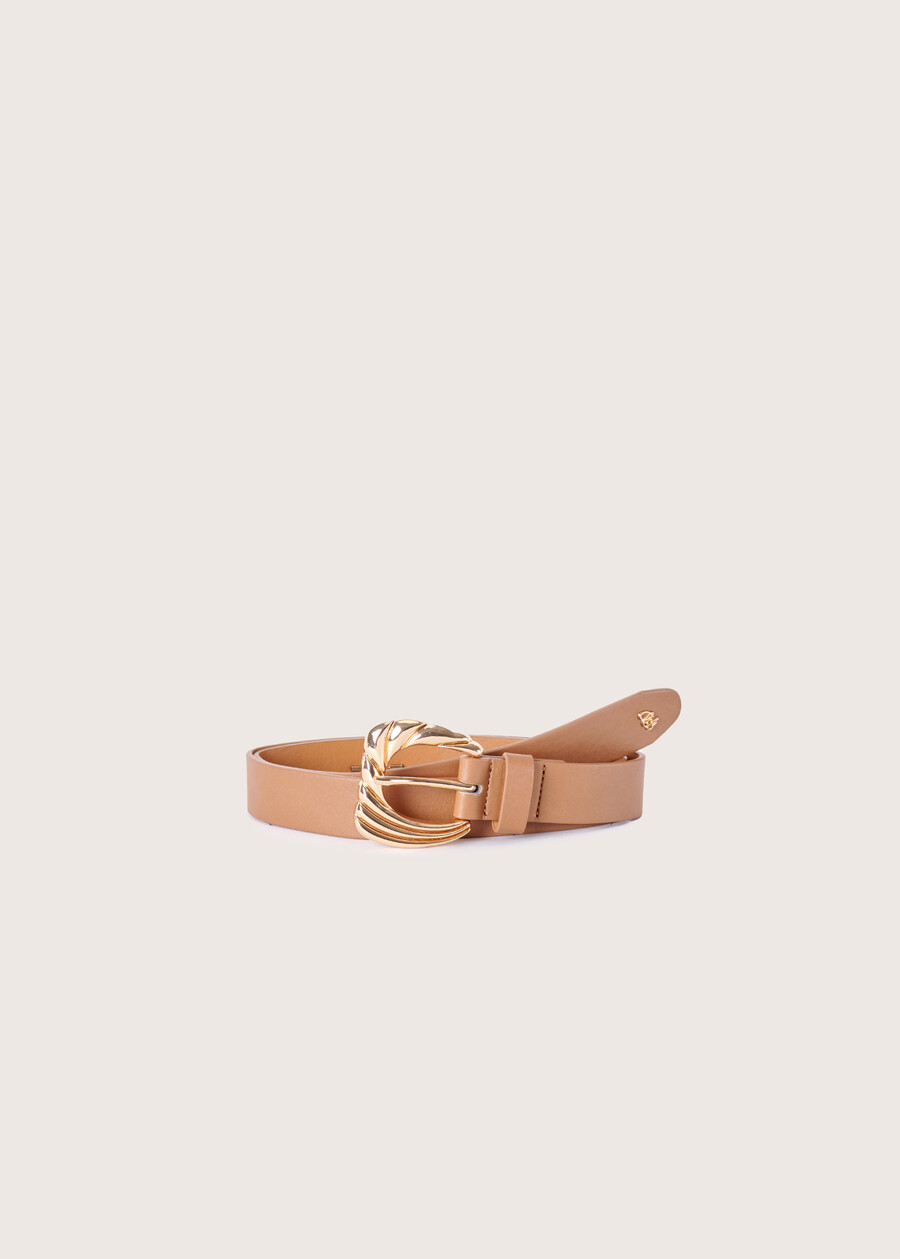 Charlotte eco-leather belt MARRONE TIERRA Woman , image number 1