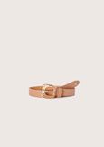 Charlotte eco-leather belt MARRONE TIERRA Woman image number 1
