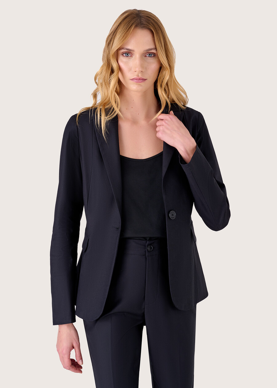 Cindy semi-lined blazer NERO Woman , image number 1