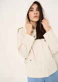 Goan technical short jacket BEIGE LATTEBLU Woman image number 1