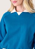 Felpa Fujiko in cotone BLUE COLONIAL Donna immagine n. 2