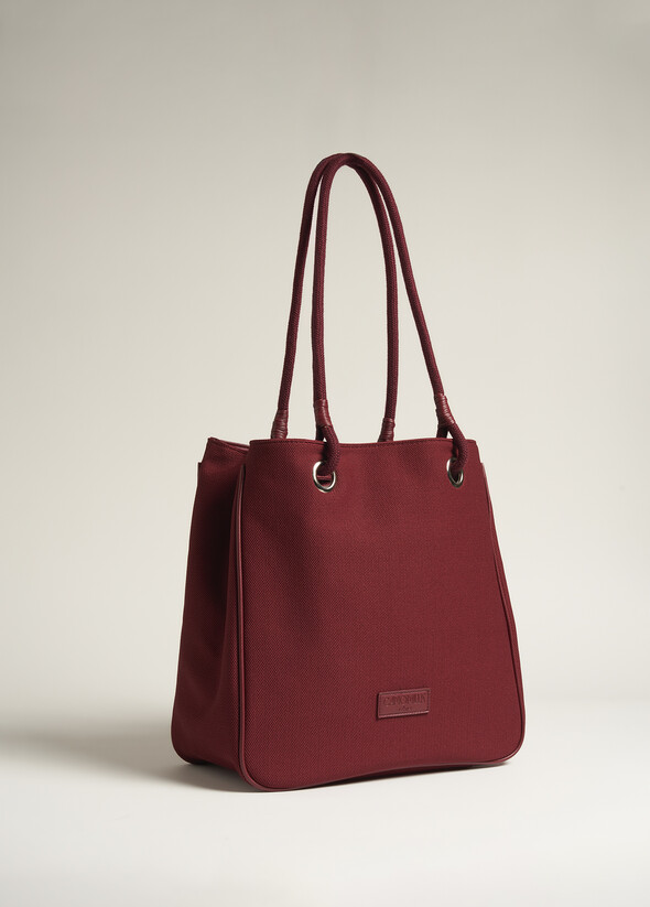 Shopping Bag Bambu In Tessuto Tecnico ROSSO Donna null