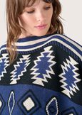 Poncho Mariam in maglia  Donna immagine n. 3