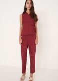 Pantaloni Principe in cotone
 ROSSO BORDEAUX Donna immagine n. 1