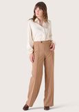 Ashley palazzo trousers ROSA ROMANTICO Woman image number 1