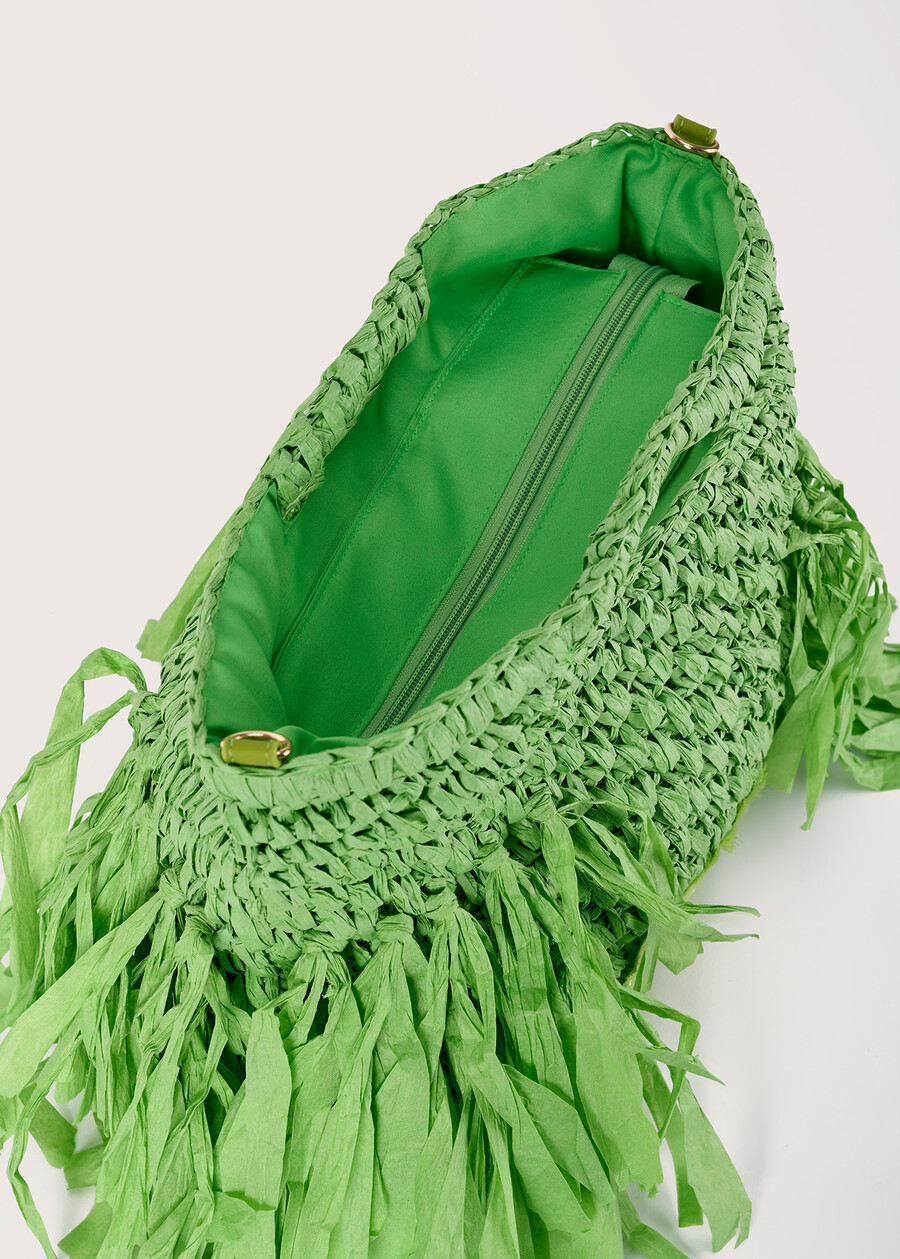 Beba 100% straw bucket bag  Woman , image number 3