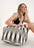 Borsa Mare Belugas in Cotone BEIGE LATTE Donna immagine n. 1