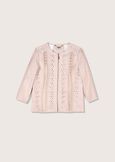 Giubbino traforato George in ecopelle BEIGE ECRU Donna immagine n. 4