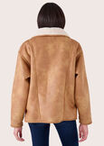 Cappotto Ginger in ecopelo BEIGE CAMMELLO Donna immagine n. 4