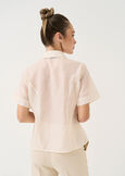Camicia Classy a maniche corte BEIGE Donna immagine n. 3