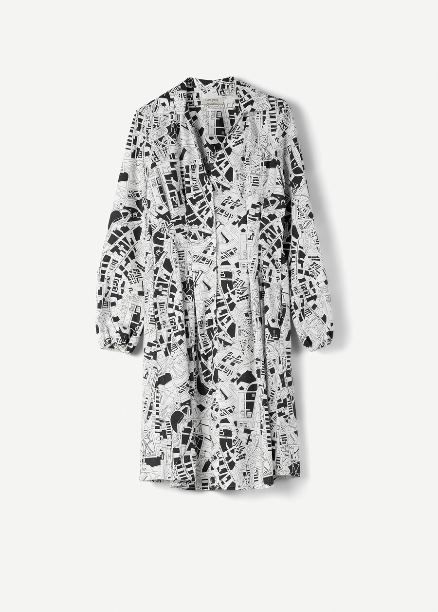 Abito Amin 100% cotone BIANCO WHITE Donna , immagine n. 5