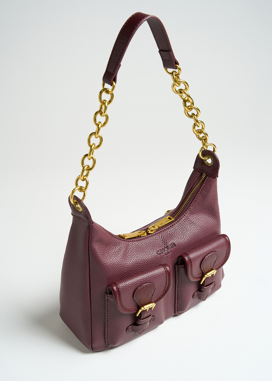 Bauletto Baybee stampa cervo ROSSO BORDEAUX Donna , immagine n. 2