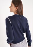 Cardigan Como in filo di viscosa GRIGIO GREYBLU Donna immagine n. 3