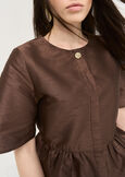 Camicia Calys bottone gioiello MARRONE Donna immagine n. 2