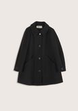 Cappotto in panno Sara NERO BLACK Donna immagine n. 4