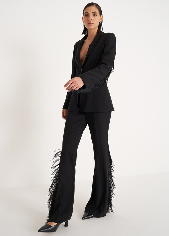 Victoria cady trousers NERO BLACK Woman null