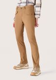 Trekking cotton trousers MARRONE BRONZE Woman image number 2