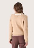 Maglia Marly con colletto MARRONE CARAMELLO Donna immagine n. 3