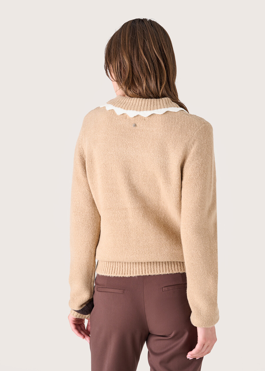 Marly sweater with collar, Woman  , image number 2