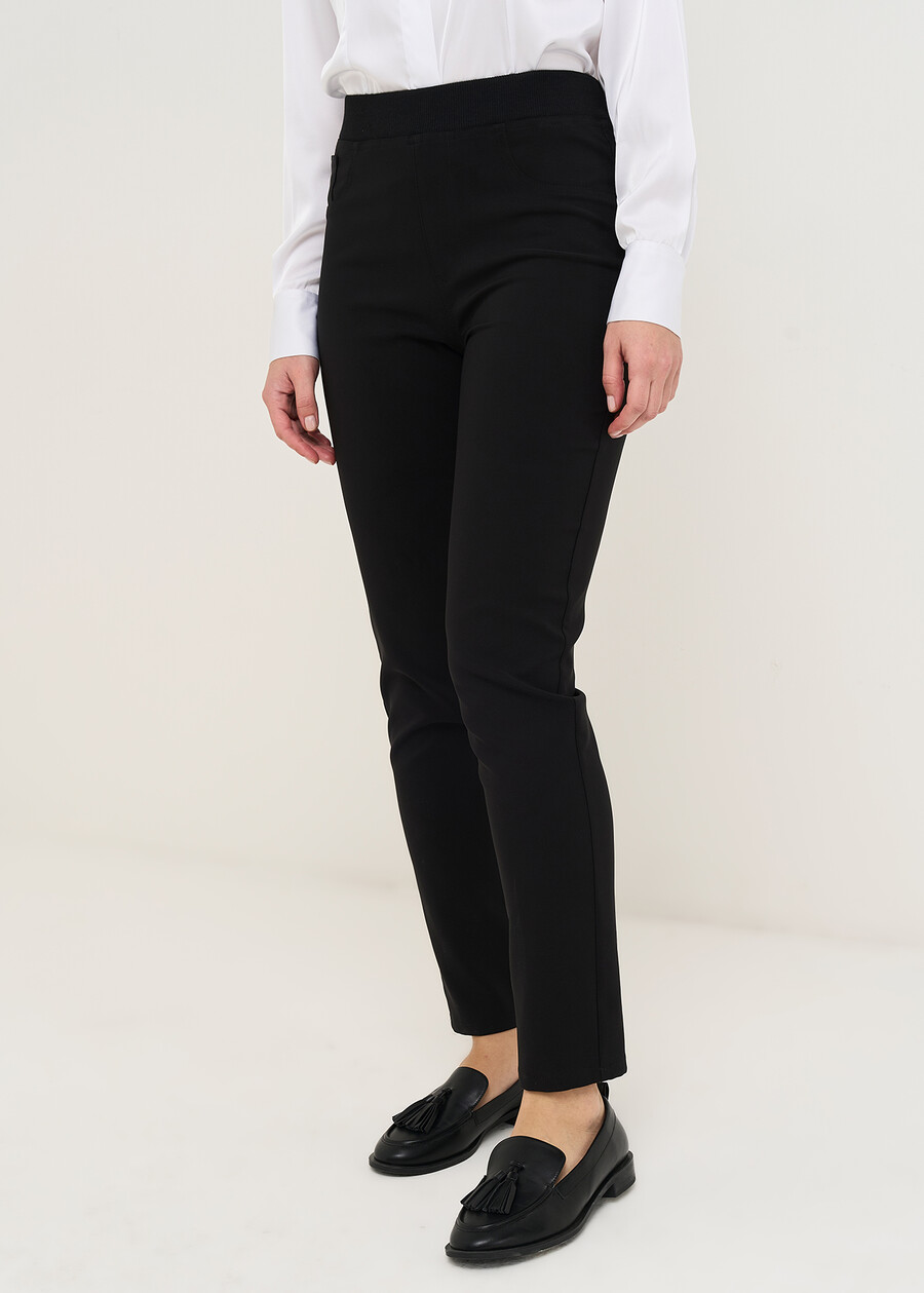 Pantaloni Kelly in tessuto tecnico NERO BLACK Donna , immagine n. 2