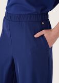 Perla wide-leg trousers BLUE OLTREMARE  Woman image number 3