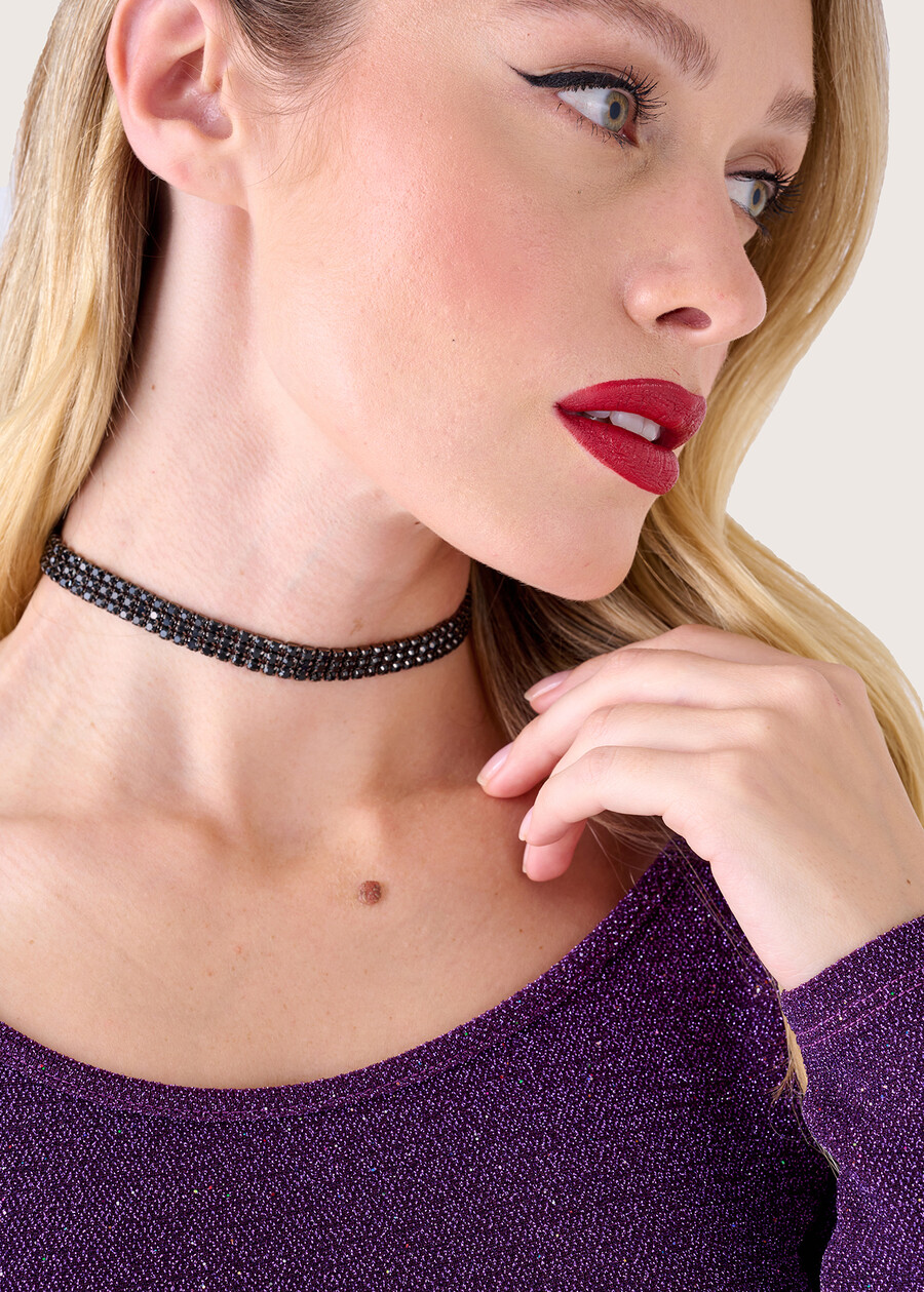 Girocollo Gisele con cristalli  Donna , immagine n. 1