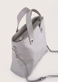 Borsa shopping Bessie in ecopelle GRIGIO SILVER GOLD Donna immagine n. 2