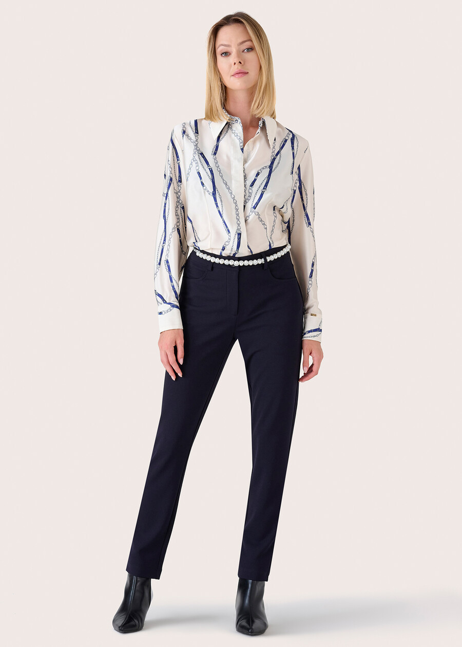 Pantalone Kate a gamba stretta NERO BLACKBLUE DARK BLUE Donna , immagine n. 2