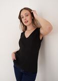 Top Boe Giromanica NERO BLACK Donna immagine n. 1