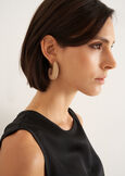 Ginger resin earrings BEIGE Woman image number 1