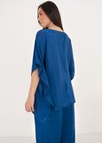 Bull Printed Blouse With Drawstring BLU OTTANIO Woman image number 3