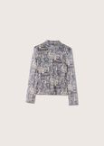 Maglia Sonic in tessuto mesh BLU GRAFITE Donna immagine n. 4