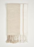 Sciarpa Siro 100% cotone BEIGE Donna immagine n. 2