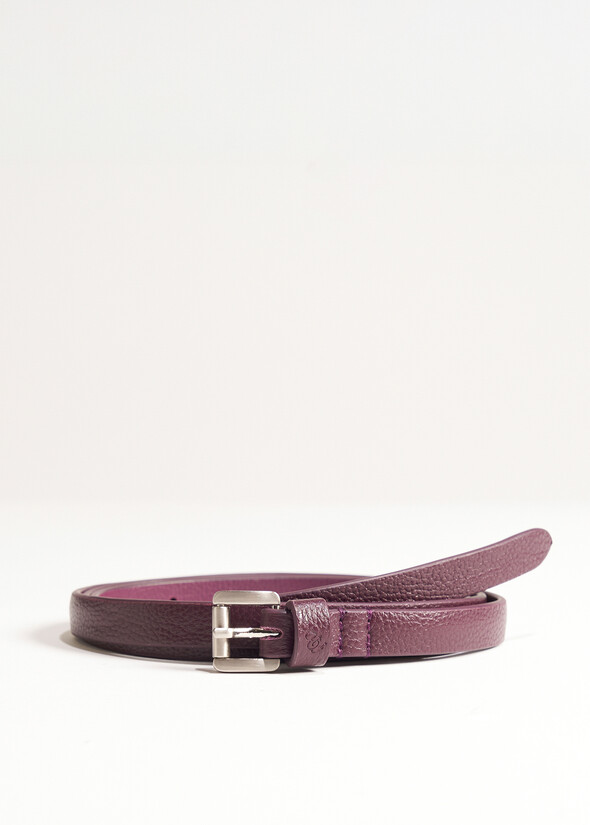 Cintura Clim-A in vera pelle VIOLA VINACCIA Donna null