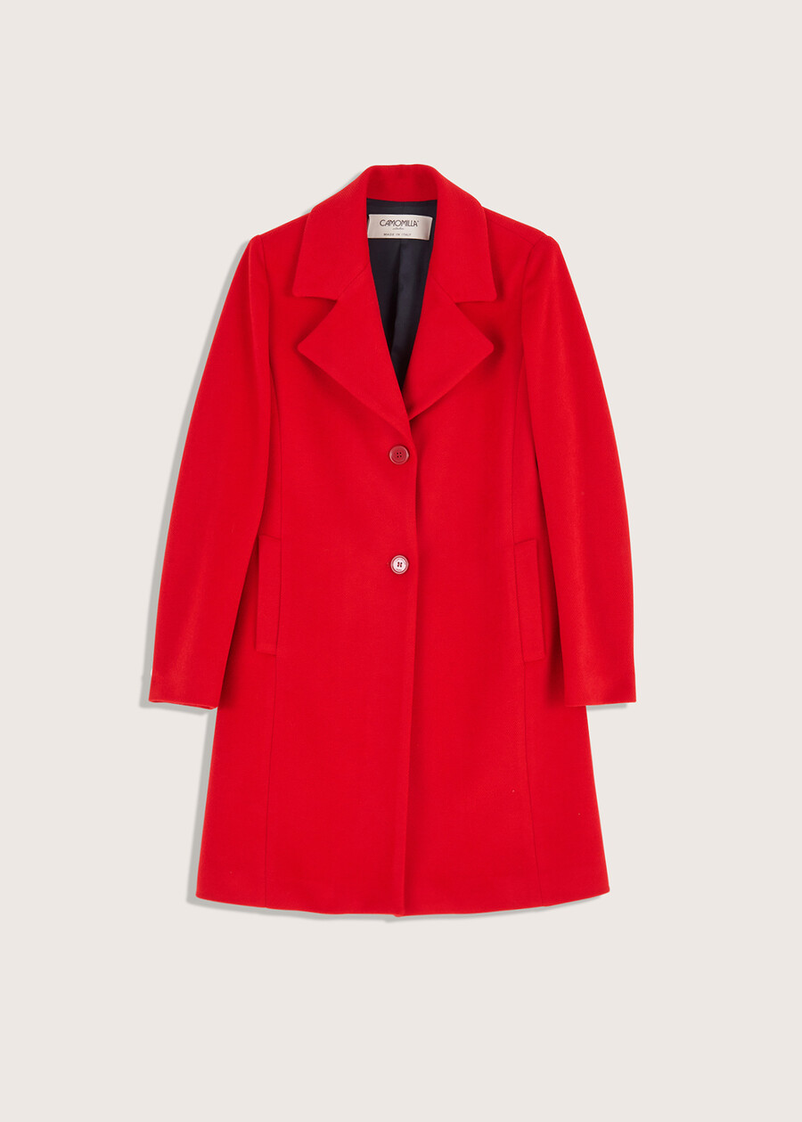 Cappotto Kelly in panno ROSSO CARPET Donna , immagine n. 5