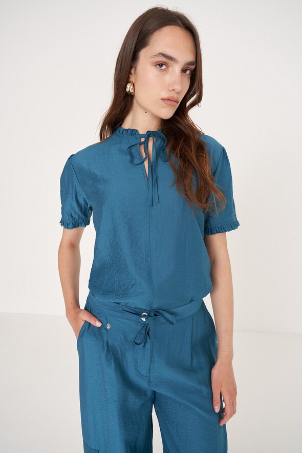 Blusa Babus in viscosa
 BLU OTTANIO Donna null