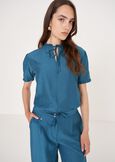 Blusa Babus in viscosa
 MARRONEBLU OTTANIO Donna immagine n. 1