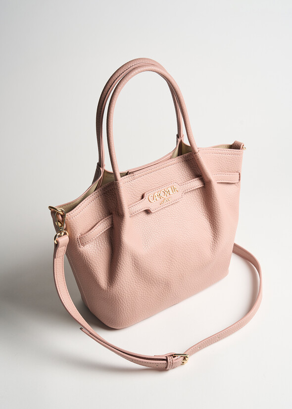 Beatrice deer print shopping bag ROSA Woman null