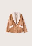 Cappotto Ginger in ecopelo BEIGE CAMMELLO Donna immagine n. 5
