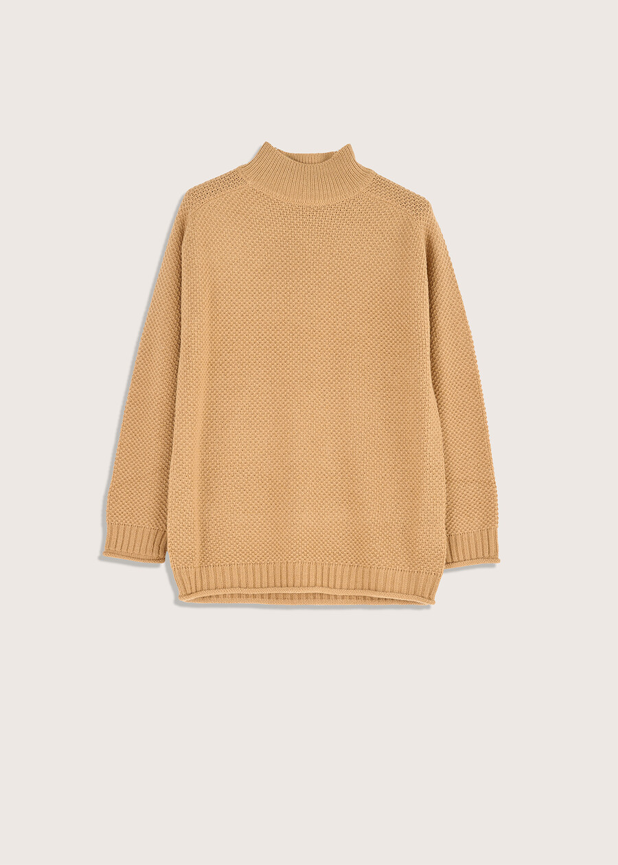 Maglia Myla a collo alto BEIGE CAMMELLO Donna , immagine n. 1