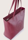 Shopping bag Bitta in ecopelle NERO BLACKBLU LAGUNABEIGE CREAMROSSO SYRAH Donna immagine n. 3