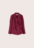 Guenda corduroy blazer ROSSO BORDEAUXBEIGE GREIGEBLUE OLTREMARE Woman image number 7